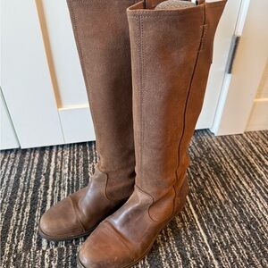 Sorel Brown Over the Knee Pull on Boots
